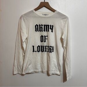 Ganni Army of lovers longsleeve